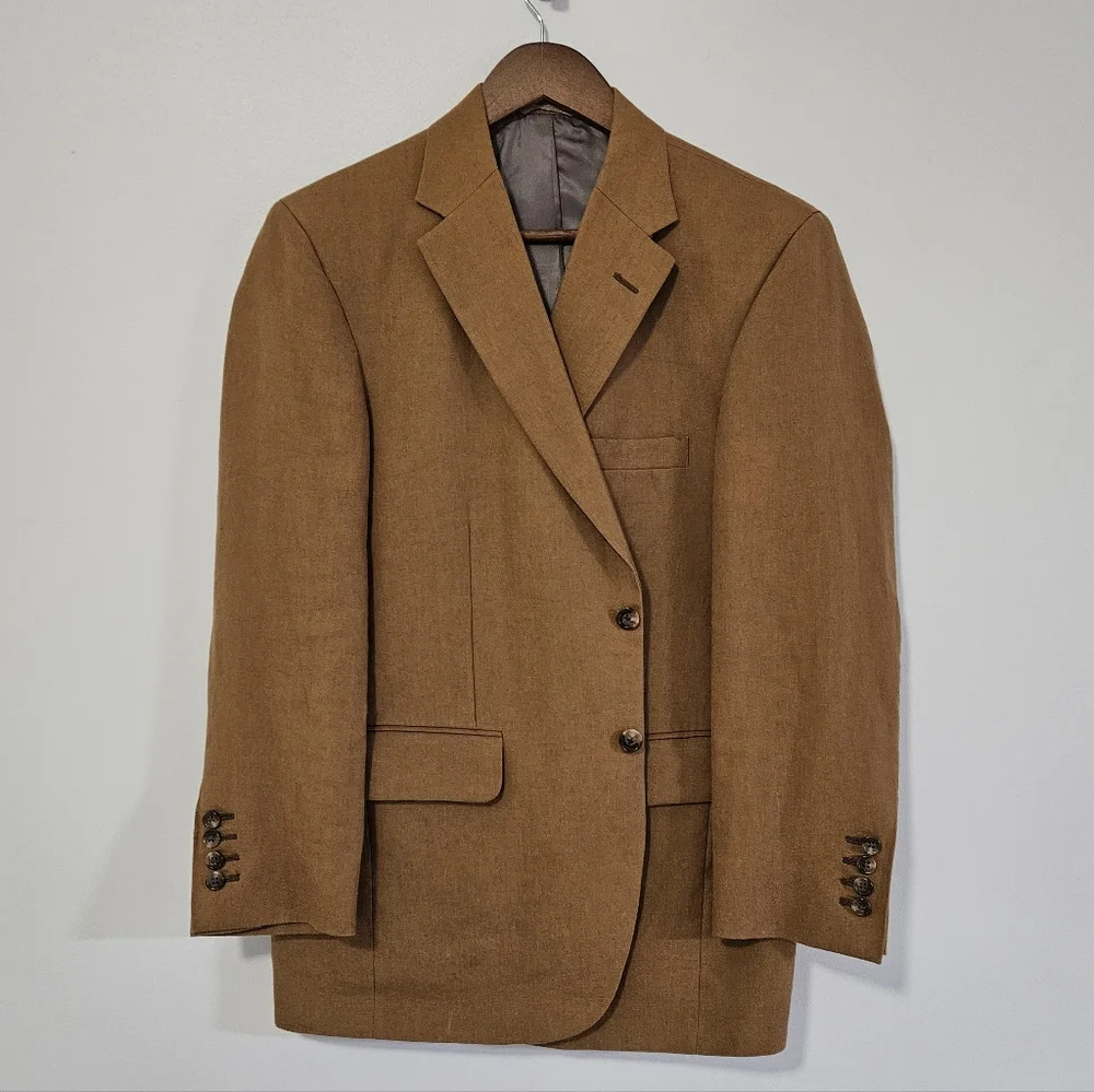 Men's Brown Sport Coat Blazer - Picture 1 of 9